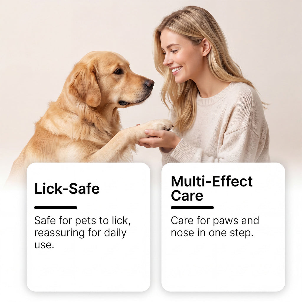 Moisturizing Pet Paw Balm for Soft and Smooth Pads teemdrop