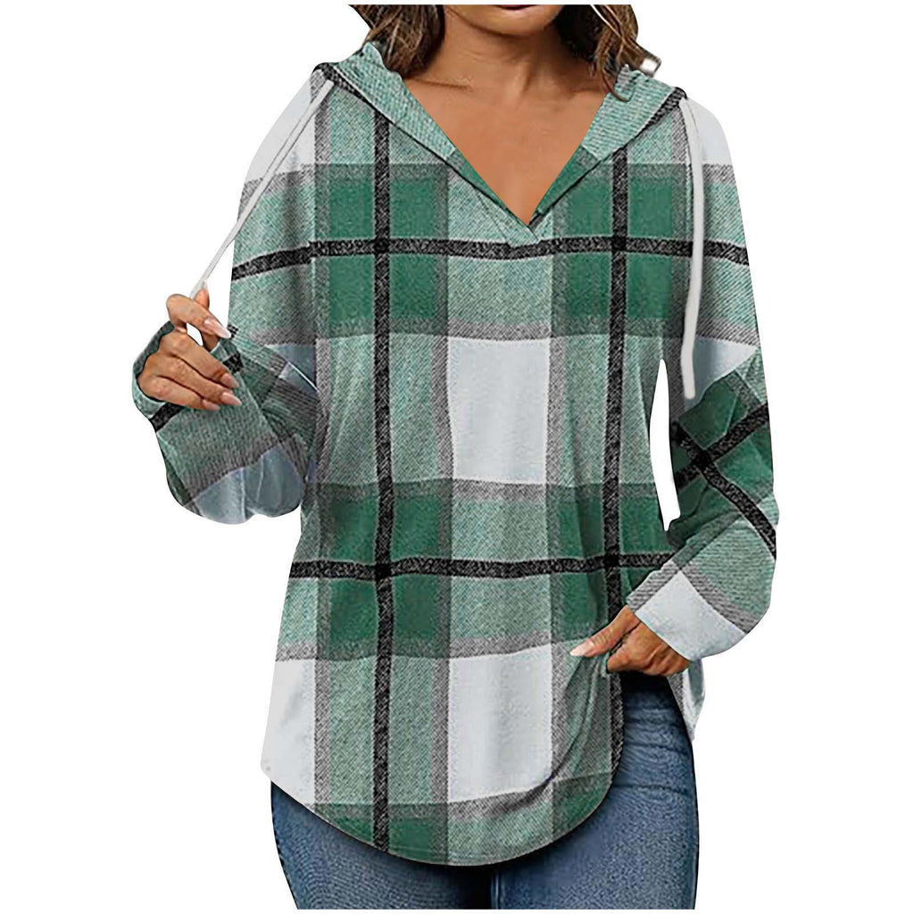 Winter and autumn hooded pullover sweater