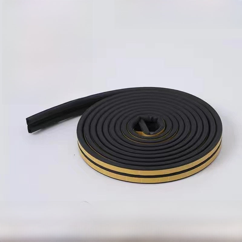 EPDM Foam Rubber Self-Adhesive Sealing Strip for Doors and Windows 6m Roll teemdrop