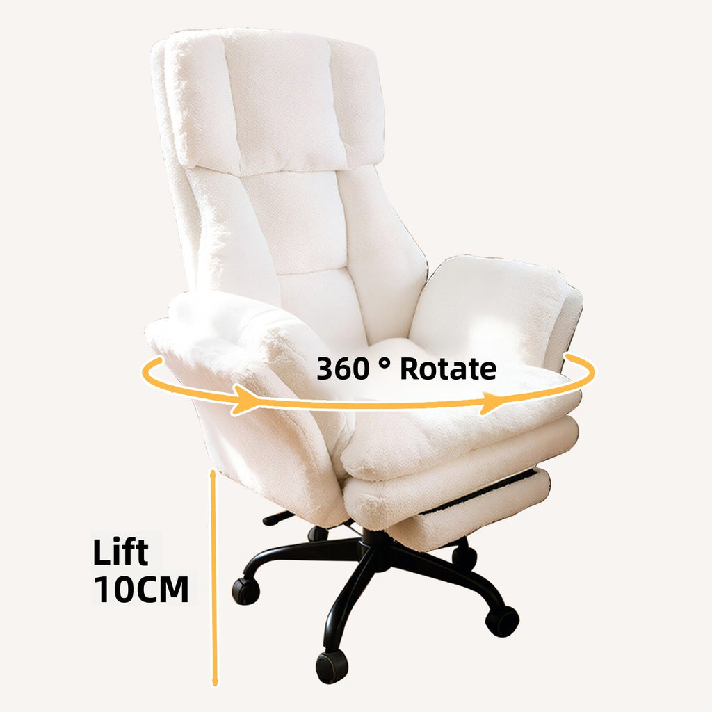 Computer Chair for Home Use, Comfortable for Long Sitting, Bedroom Leisure Chair with Backrest, Sofa Chair for College Dormitory, Lazy Sofa, Gaming Chair teemdrop