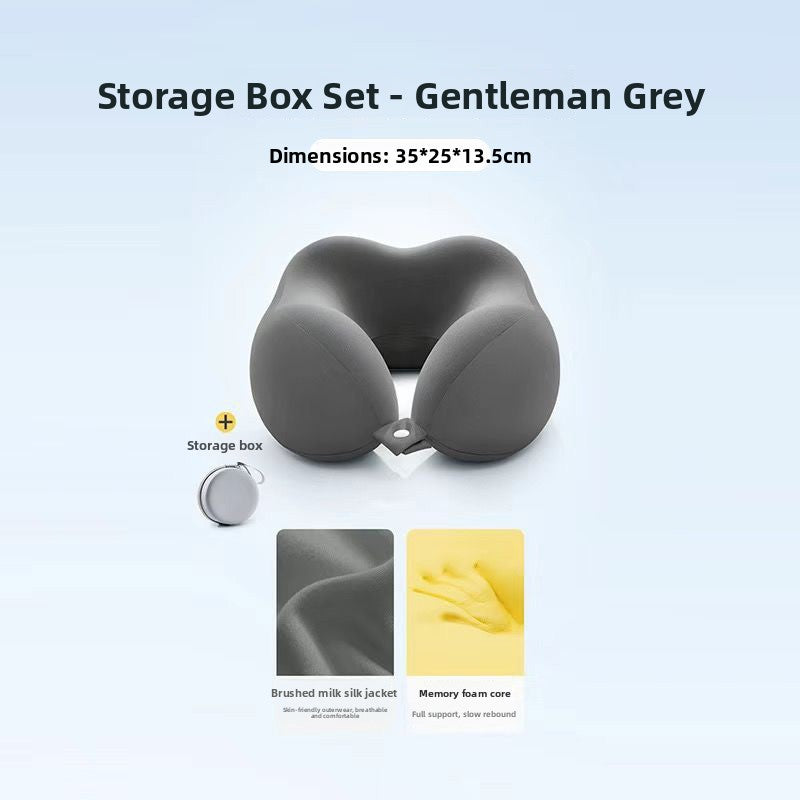 Ergonomic U-Shaped Memory Foam Travel Pillow