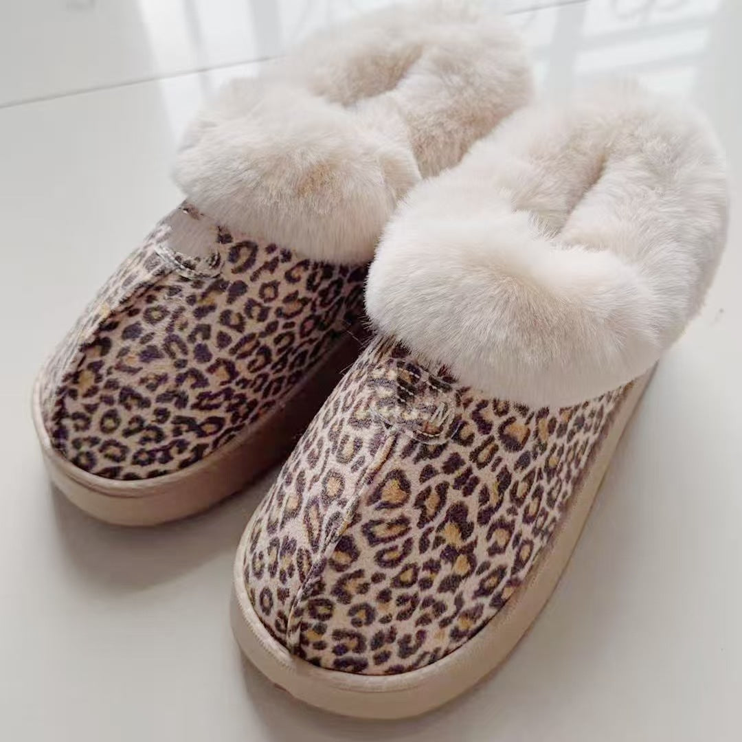 Home cotton slippers teemdrop
