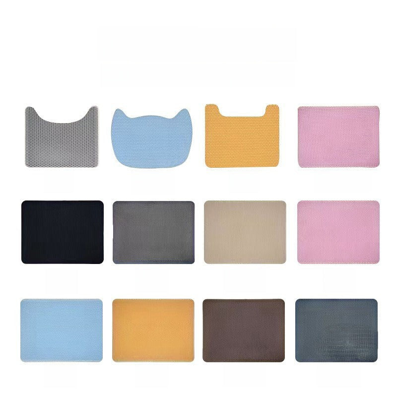 cat litter mat