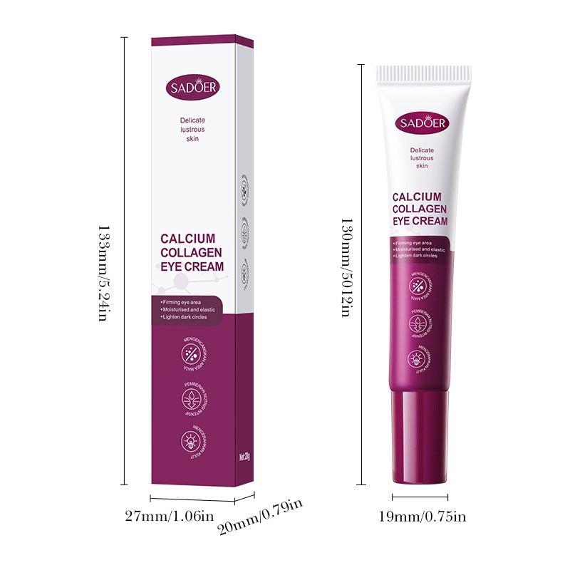 Calcium Collagen Moisturizing Eye Cream with Vitamin B5 teemdrop