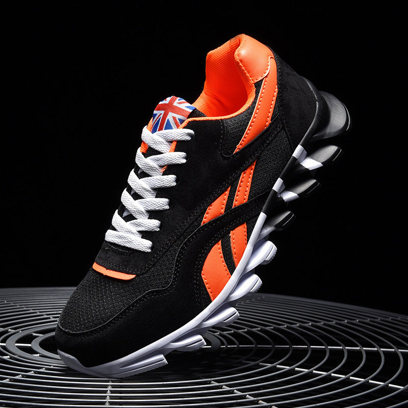 Men's Breathable Blade Sole Sneakers