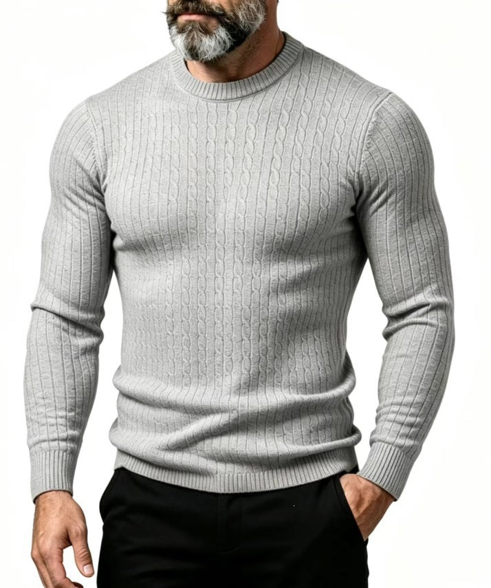 Solid Color Base Sweater