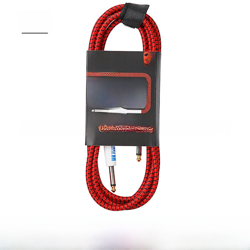 Braided Noise Reduction Guitar Instrument Cable