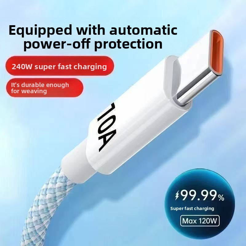 Data cable for charging mobile phones teemdrop