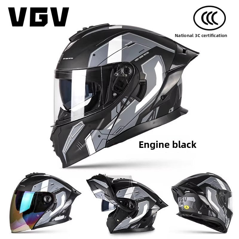 All-Season Universal Motorbike Safety Helmet teemdrop