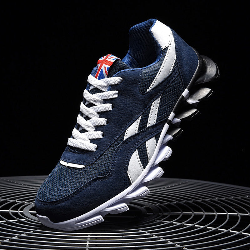 Men's Breathable Blade Sole Sneakers