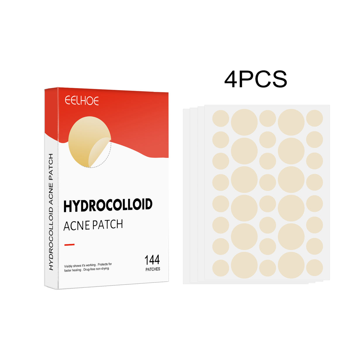 Hydrocolloid acne patch teemdrop