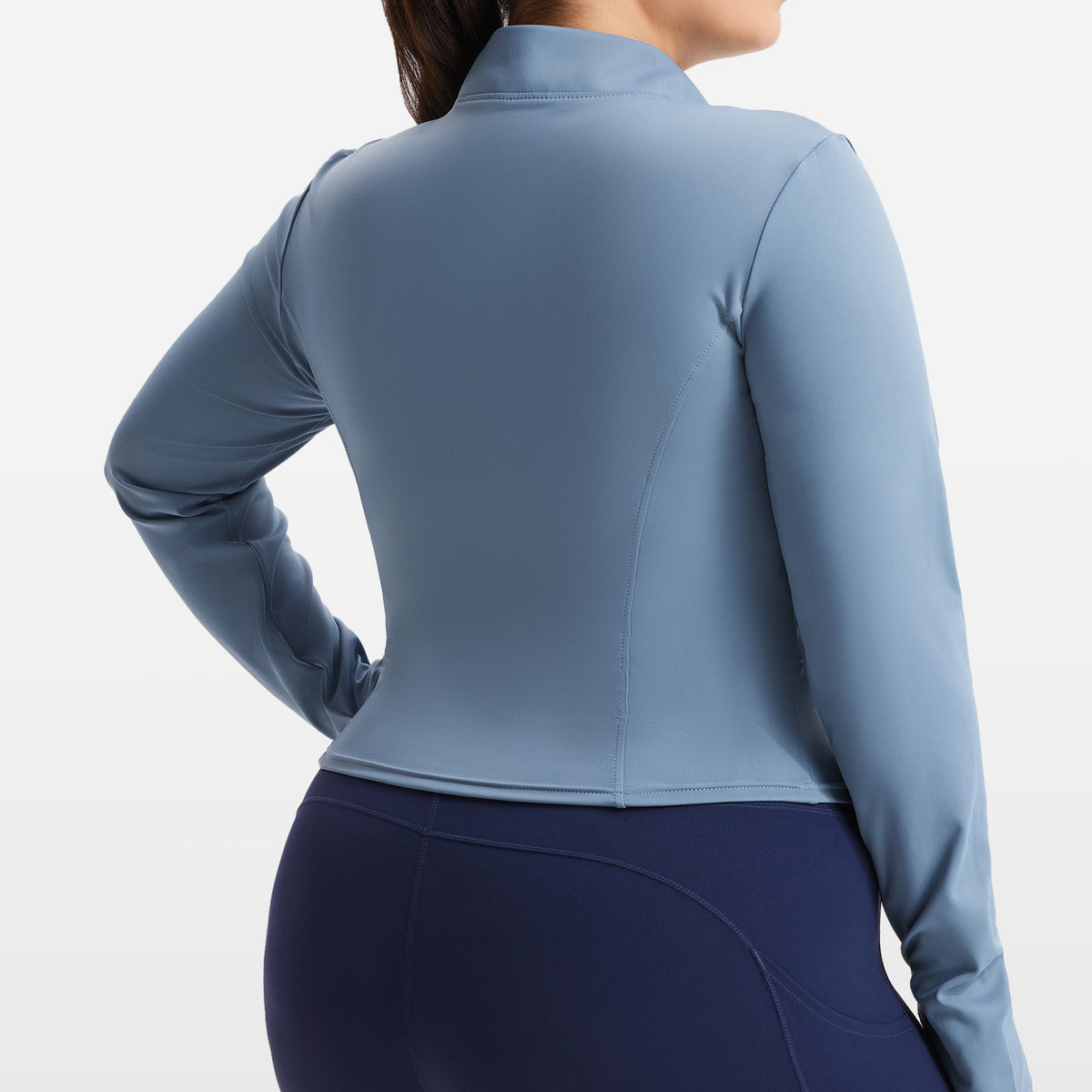 Womens High Elastic Sports Jacket