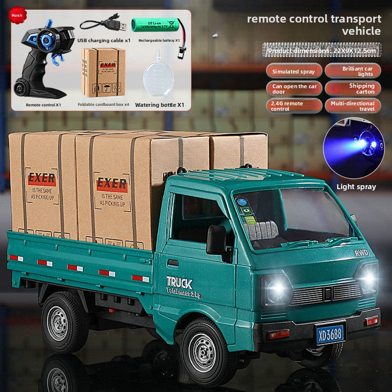 1:16 Remote Control Truck with Spray Sound and Light