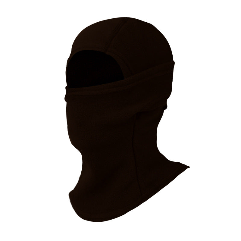 Thick-fabric insulated and windproof ski headgear for men