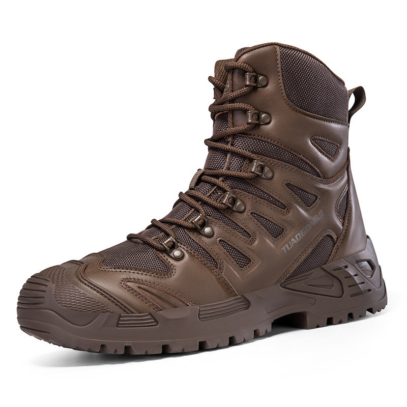 Outdoor Hiking Adventure Rescue Combat Boots Training Camping Mountaineering Men's Boots