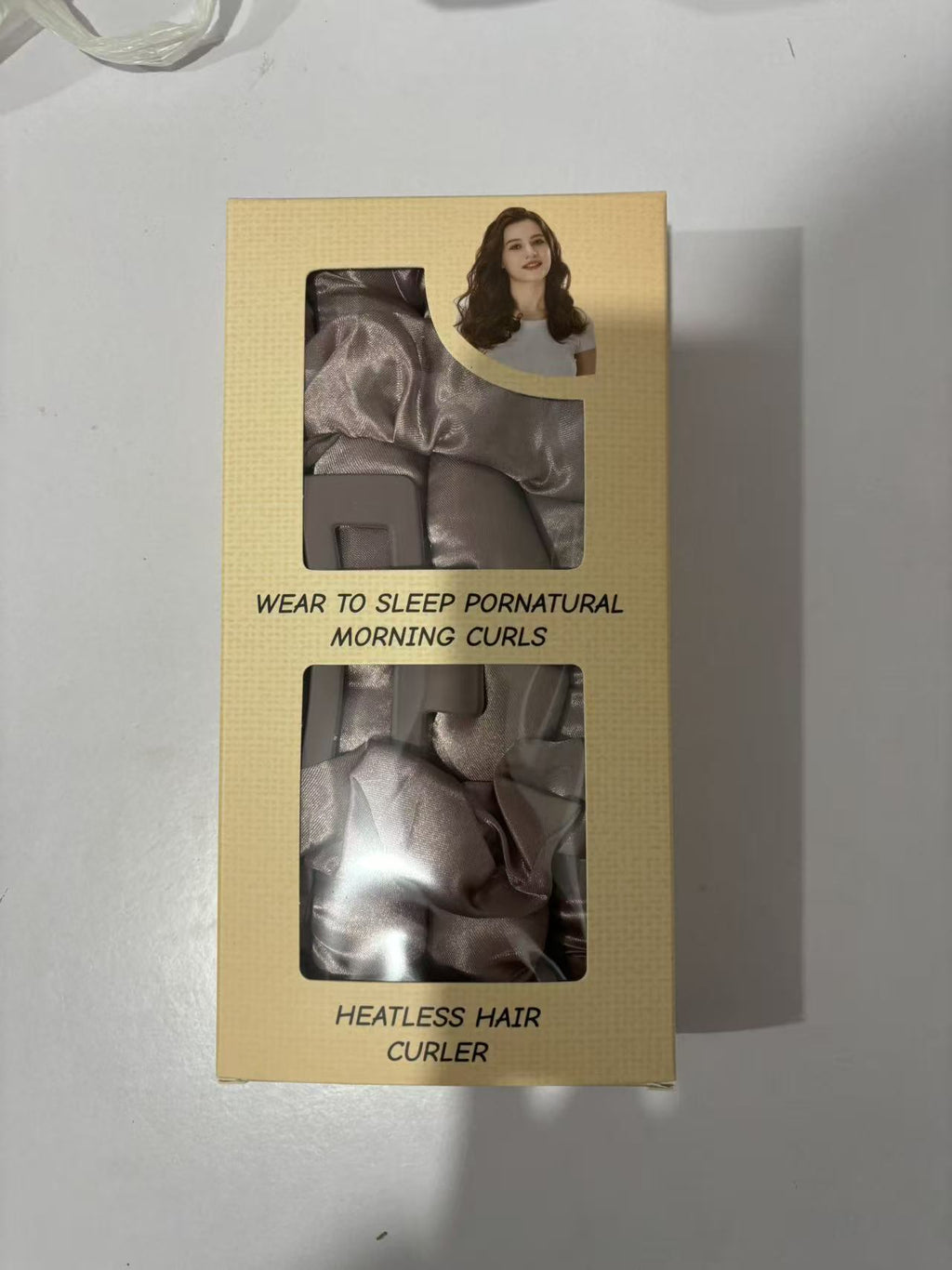 Lazy Man Artifact Hairpin Hairband Set Big Wave Curler teemdrop