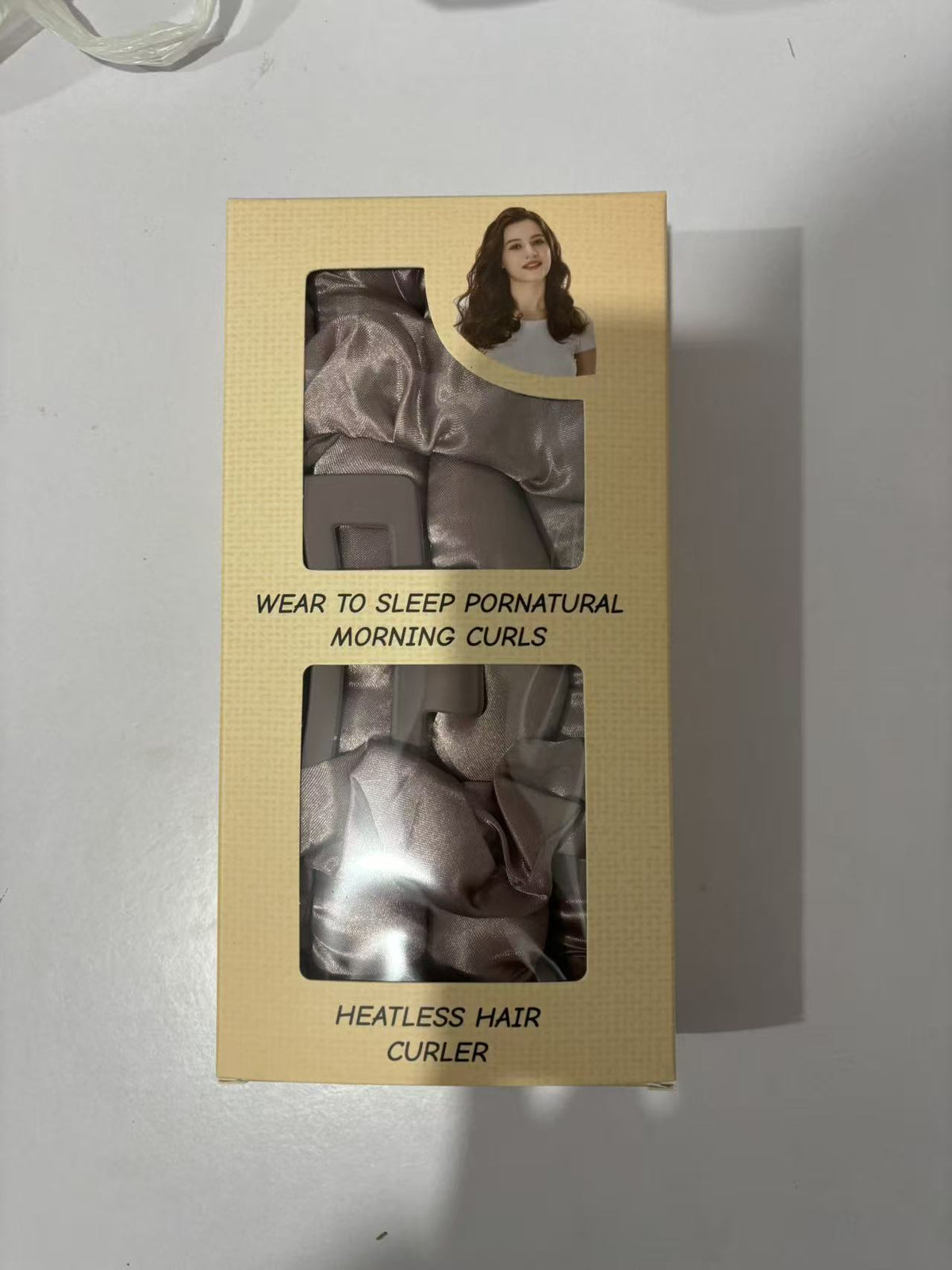 Lazy Man Artifact Hairpin Hairband Set Big Wave Curler teemdrop