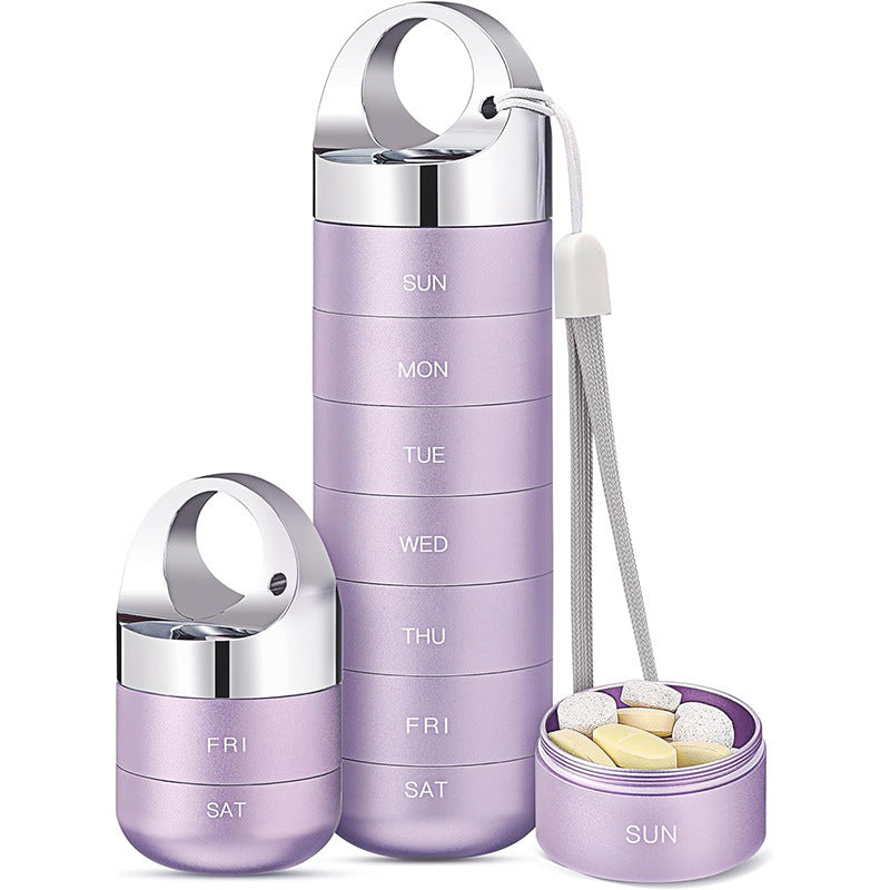 Waterproof Aluminum Alloy Medicine Organizer