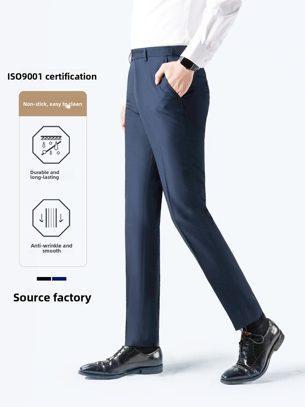 Nine-pant business suit pants teemdrop