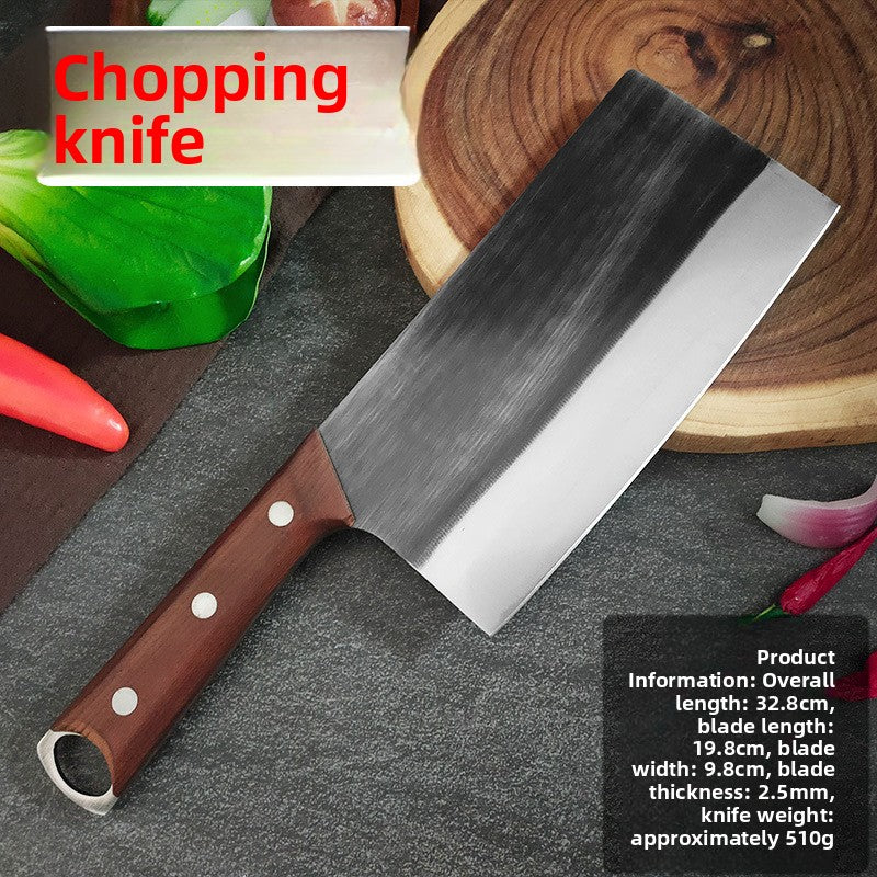 Chopping knife forged from high manganese steel
