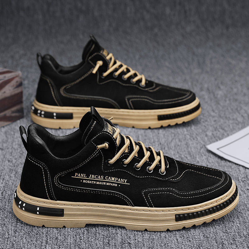Men's Breathable Wear-Resistant Lace-Up Sneakers teemdrop