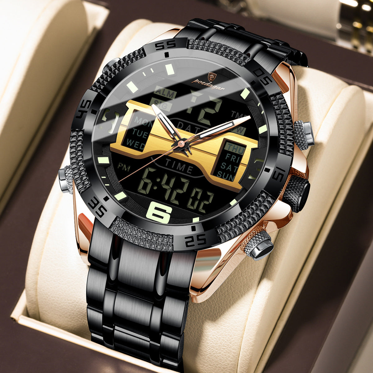 Men's Multifunction Electronic Watch