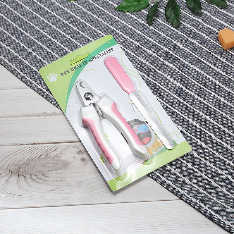 Pet Nail Clipper Stainless Steel Blade with Safety Guard