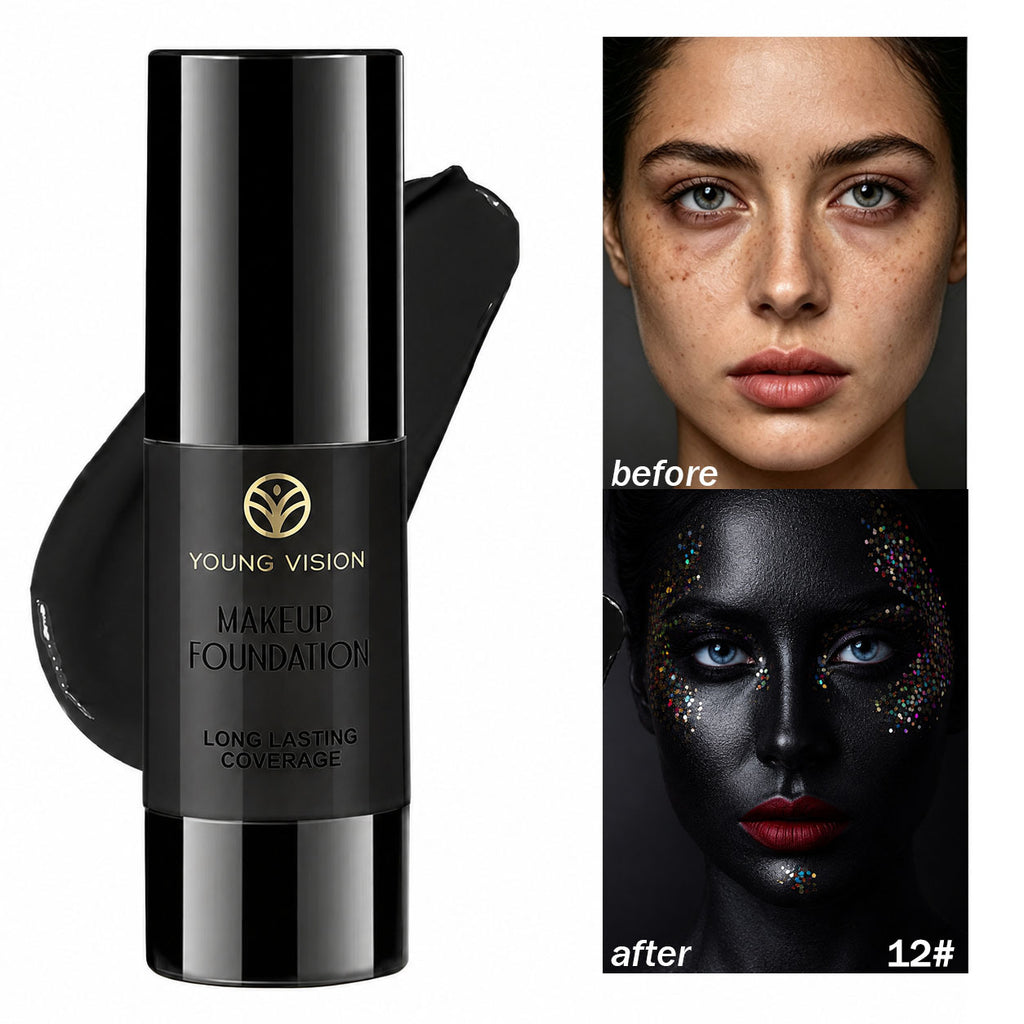 Press-on matte oil-control waterproof concealer foundation liquid teemdrop