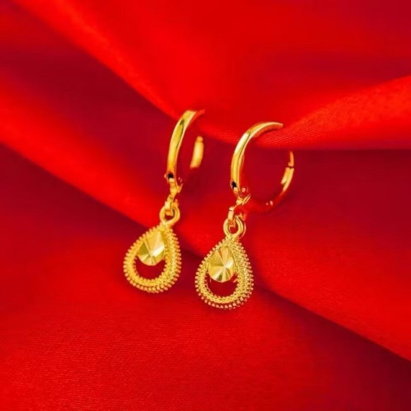 Women's Gold-Plated Alloy Earrings