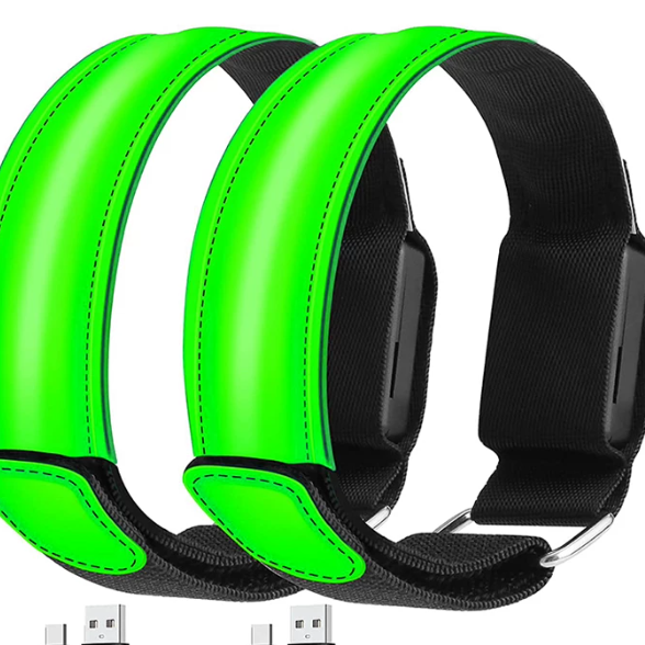 Glowing running armband