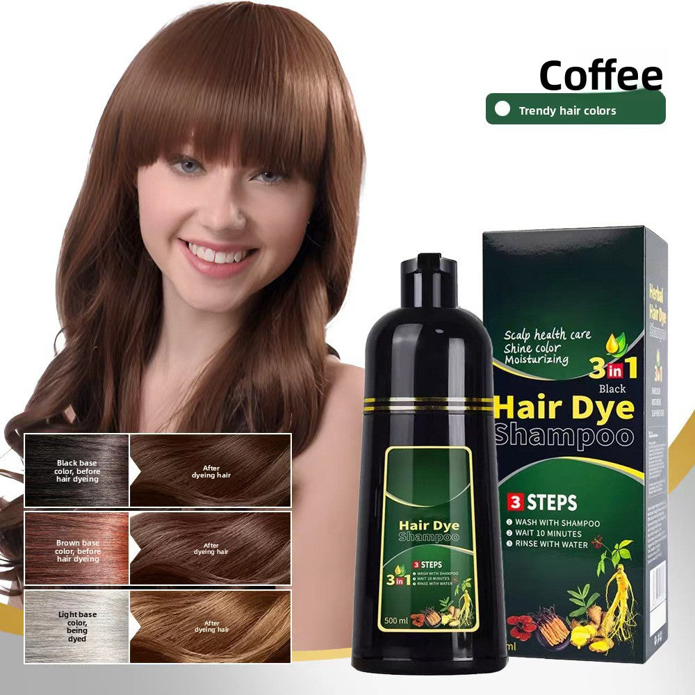 Plant Bubble Hair Dye