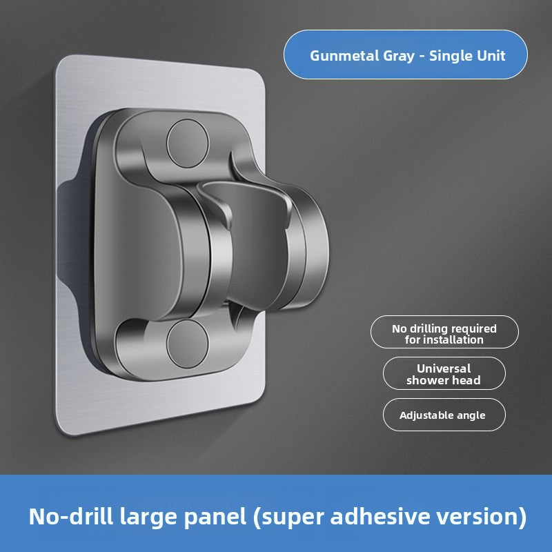 Five-Speed Pressurized Shower Head with Filtration System and Wall Mount