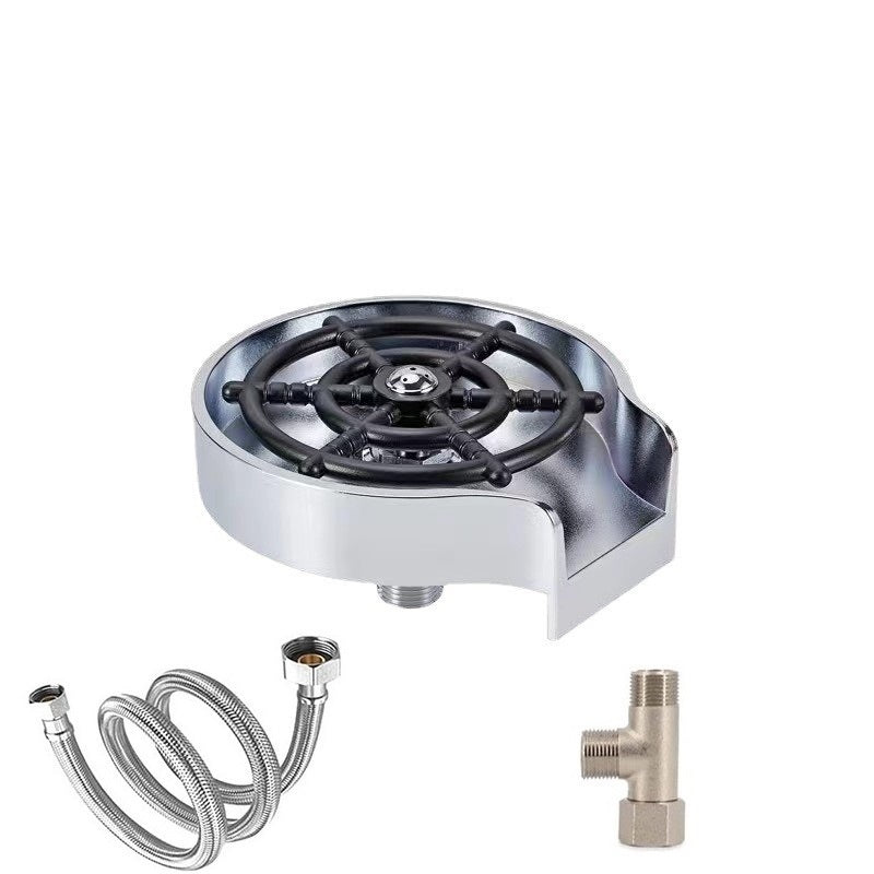 Automatic Press Cup Washer Faucet