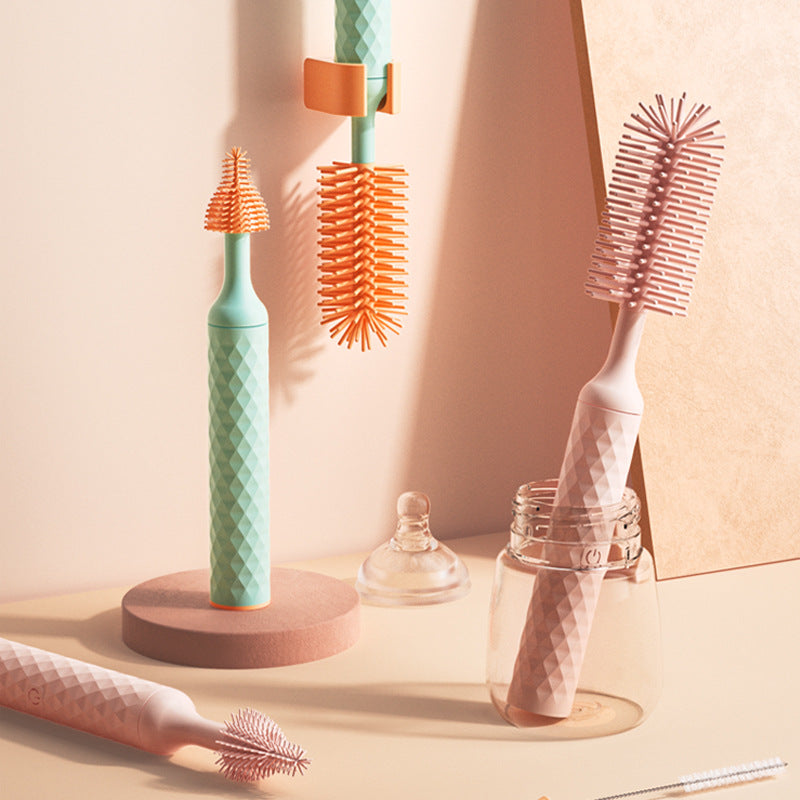 Electric Cleaning Brush with Rotating Head