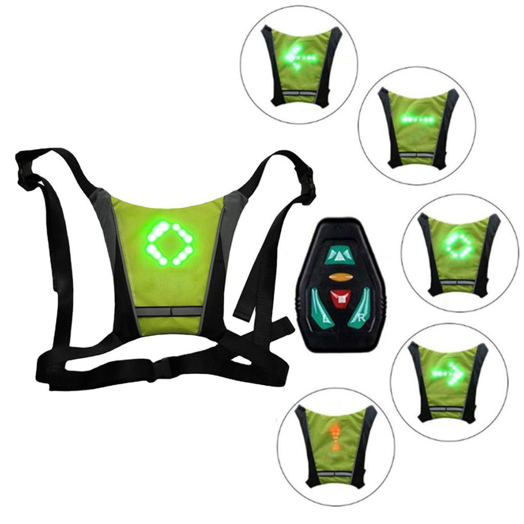 USB Rechargeable LED Cycling Vest