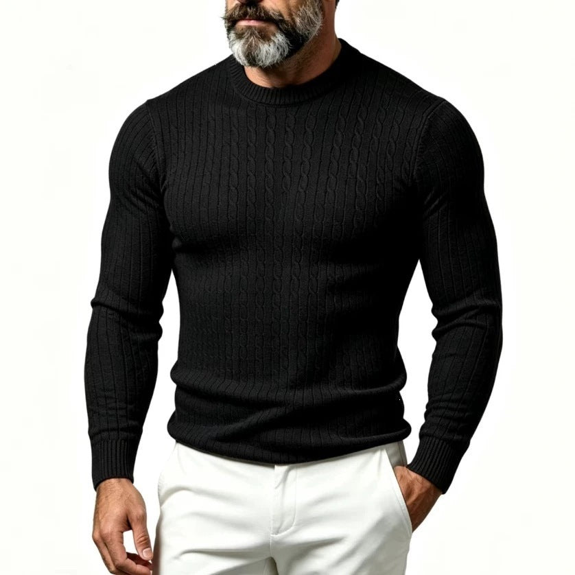 Solid Color Base Sweater