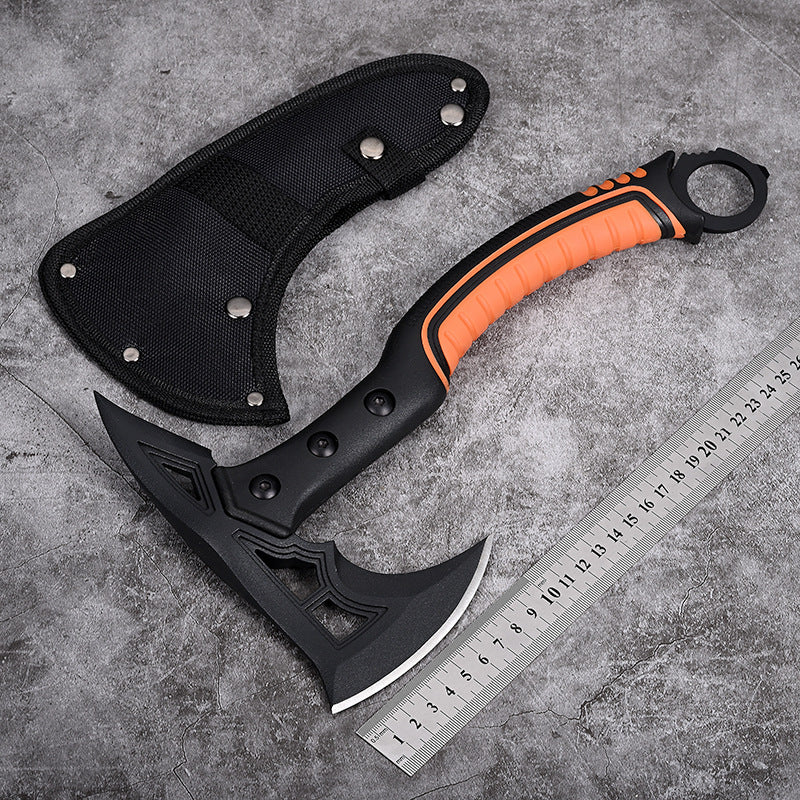 Multifunctional Camping Axe with Knife and Hammer