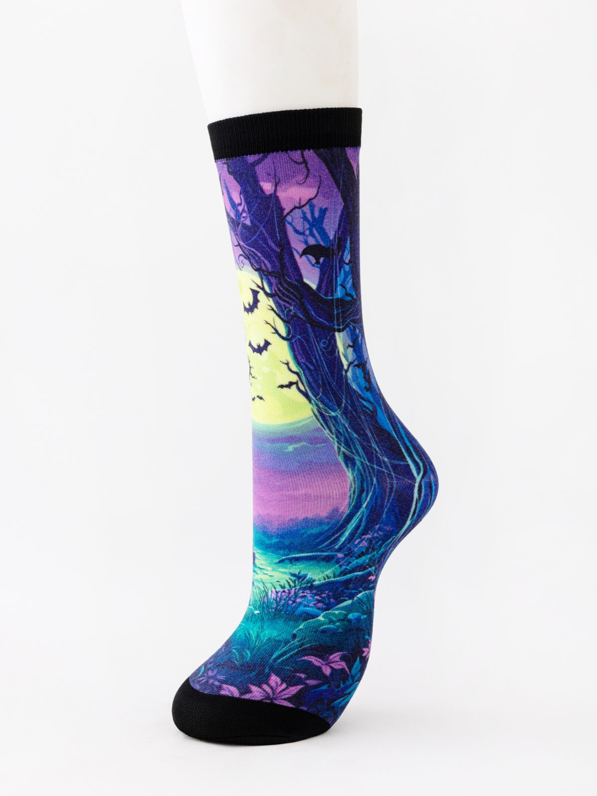 Halloween Print Mid-Calf Casual Socks
