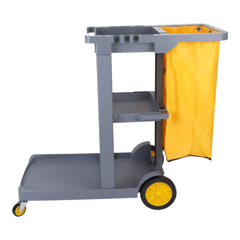 Cleaning car multi-function trolley