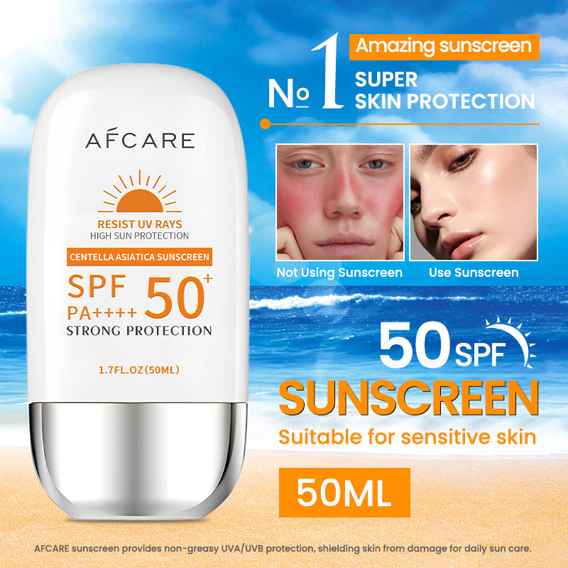 SPF50 PA++++ Refreshing Non-Greasy Moisturizing Sunscreen Lotion for Face and Body teemdrop