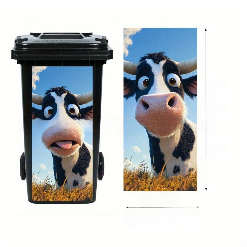 Self-Adhesive Waterproof Vinyl Trash Can Sticker teemdrop