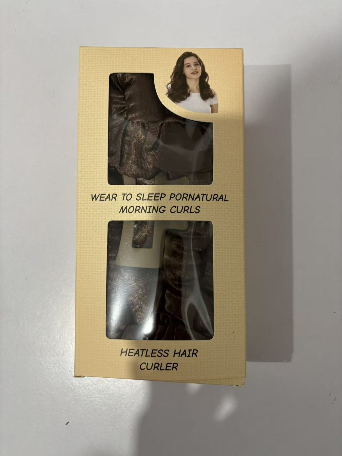 Lazy Man Artifact Hairpin Hairband Set Big Wave Curler teemdrop