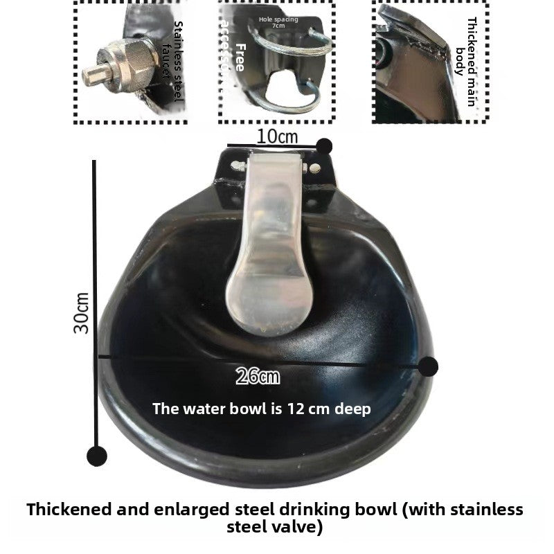Automatic Livestock Drinking Water Bowl with Float Ball
