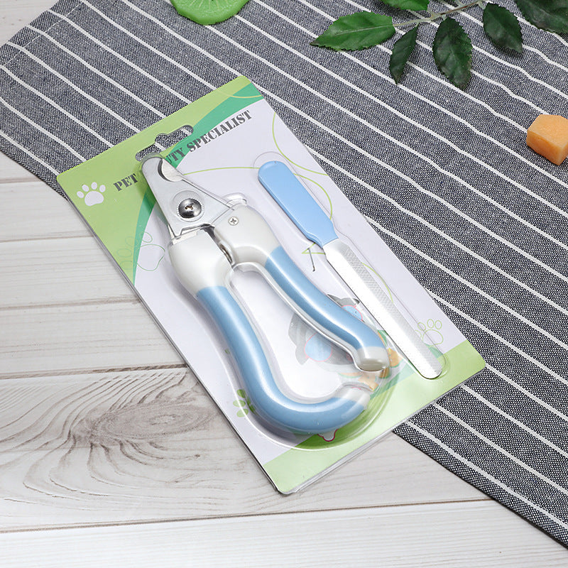 Pet Nail Clipper Stainless Steel Blade with Safety Guard