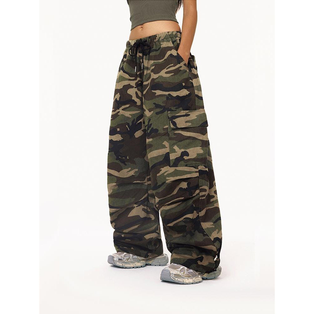 Camouflage Workwear Casual Pants