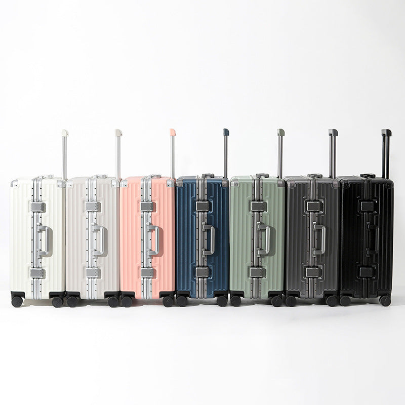 Aluminum Frame TSA Lock Expandable Suitcase