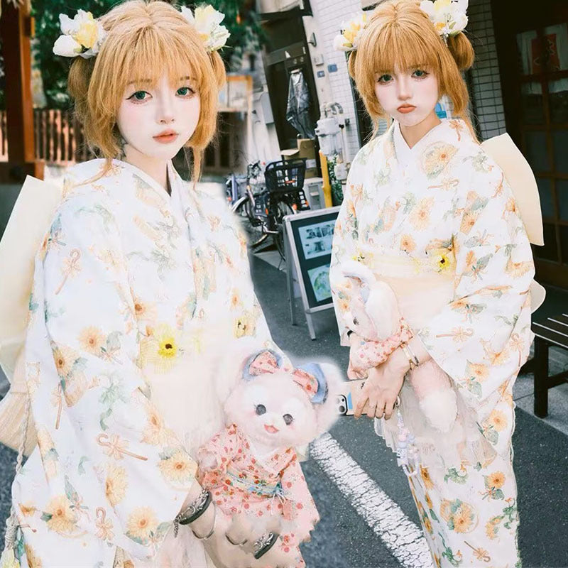Kimono girl yukata