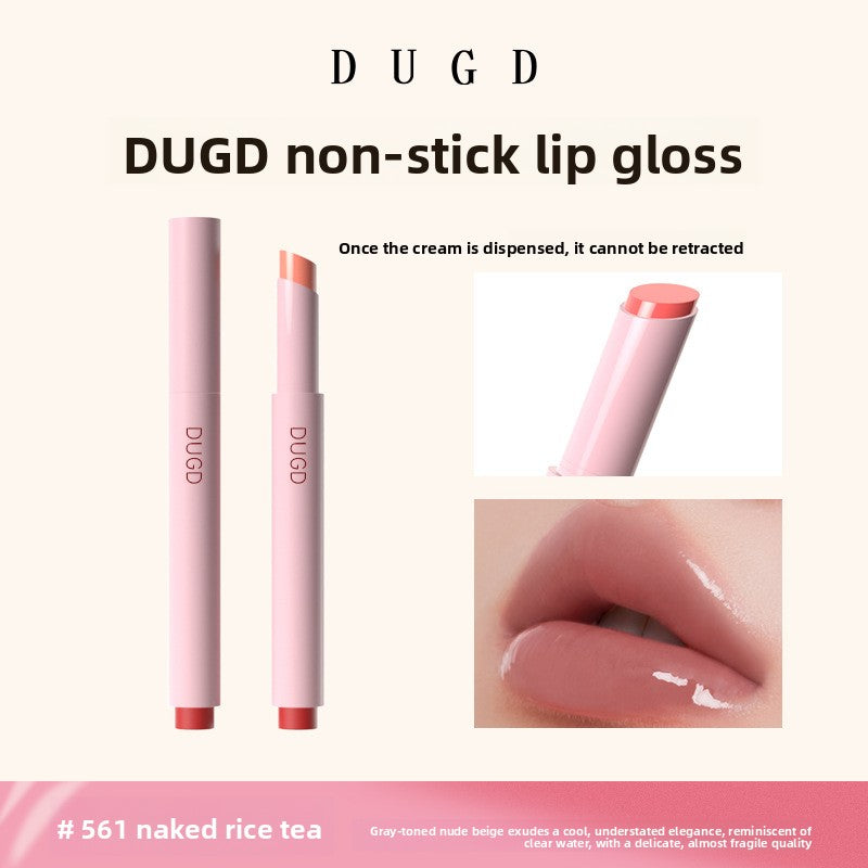 Diamond Shimmer Mirror Solid Lip Gloss Pen Plumping Non-Stick Long Lasting teemdrop