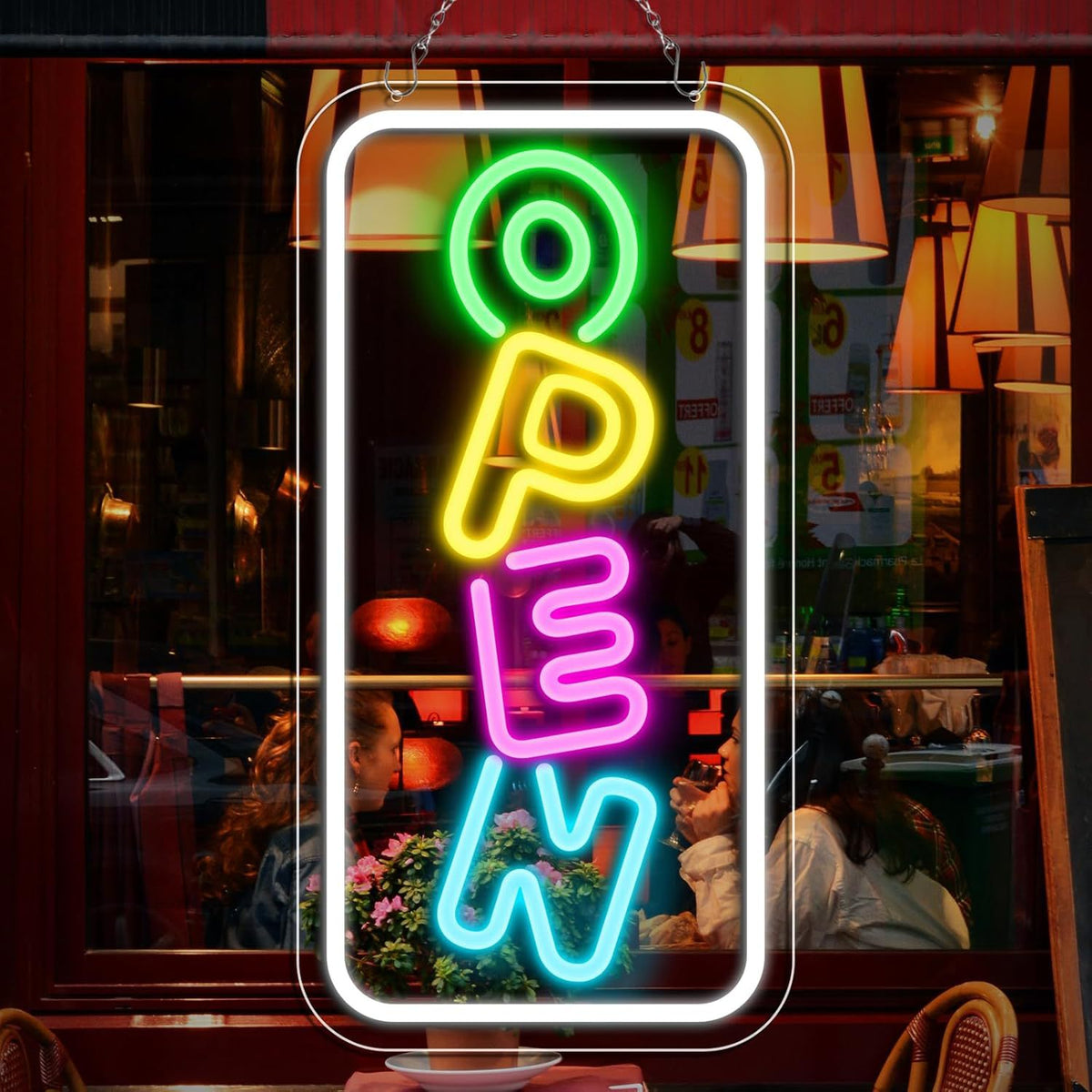 Dimmable LED Neon Sign Light teemdrop