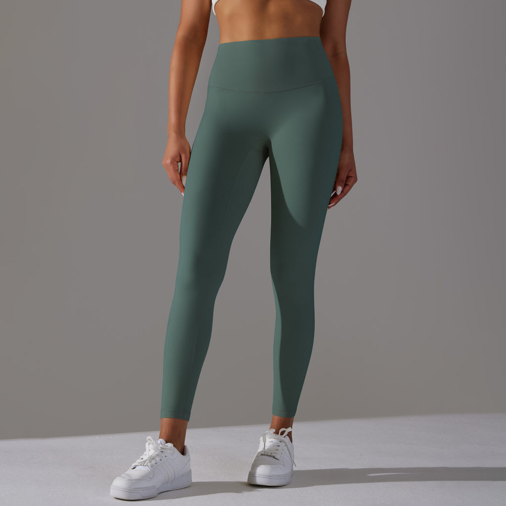 Women's high-waisted buttock-raising seamless yoga pants